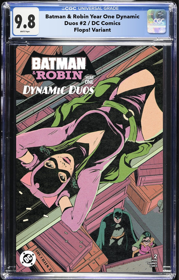BATMAN & ROBIN YEAR ONE DYNAMIC DUOS #2 (OF 12) FLOPS! LIMITED TO 1,000 TRADE DRESS COPIES