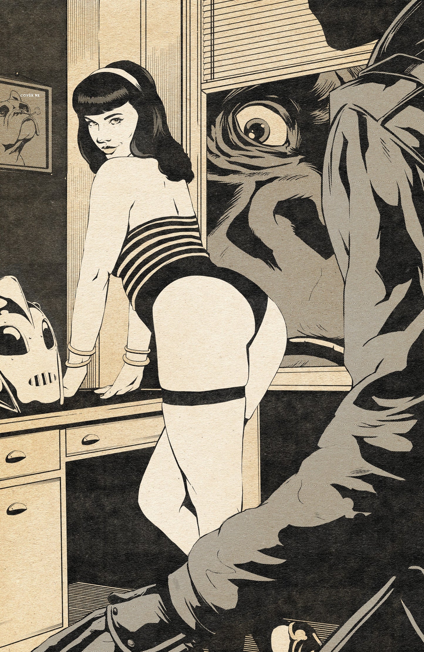 THE ROCKETEER: THE ISLAND #3 FLOPS! LIMITED TO 500 VIRGIN / 300 LAUNCH DAY EDITION